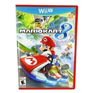 Mario Kart 8 Nintendo Wii U 2014 Complete with Manual Tested